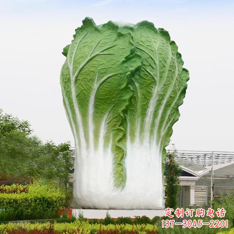 大同白菜雕塑极致精致的艺术装饰