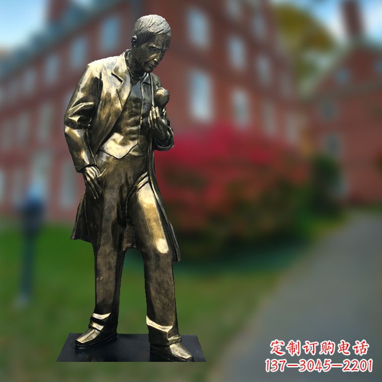 大同爱迪生灯泡玻璃钢雕塑