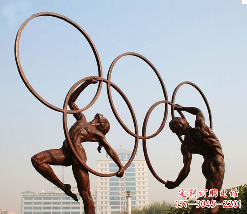 大同运动员铜雕精美礼品