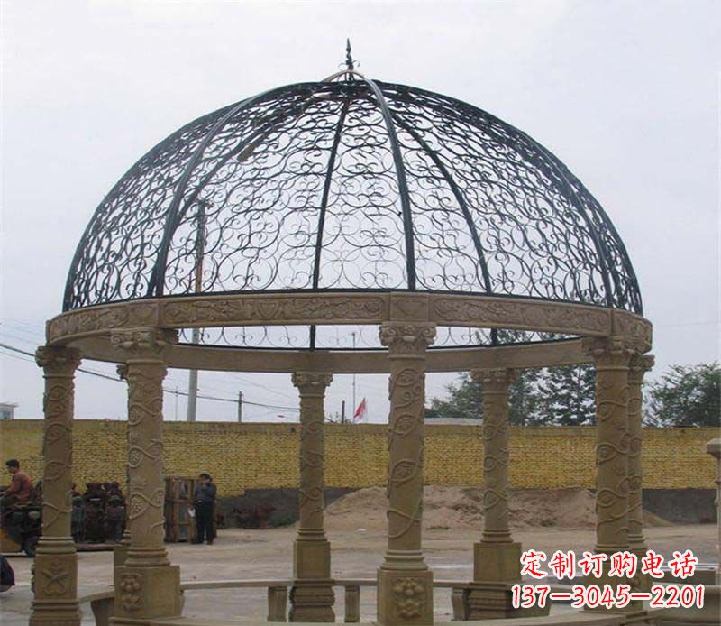 大同新空间,新定义——“八角凉亭大理石雕塑”