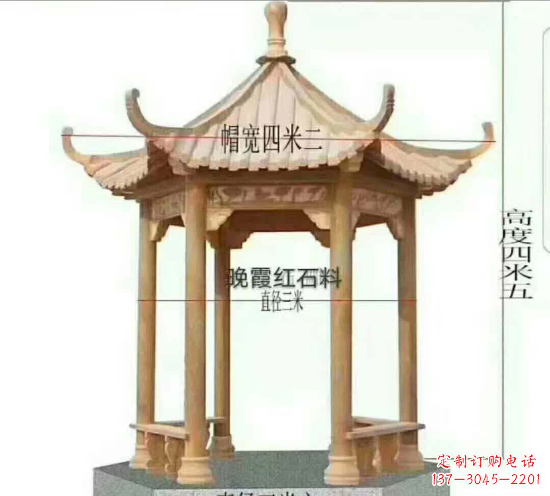 大同藏于凉亭的石雕之美