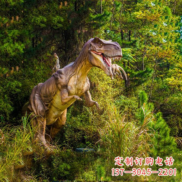 大同霸王龙动物园仿真恐龙雕塑