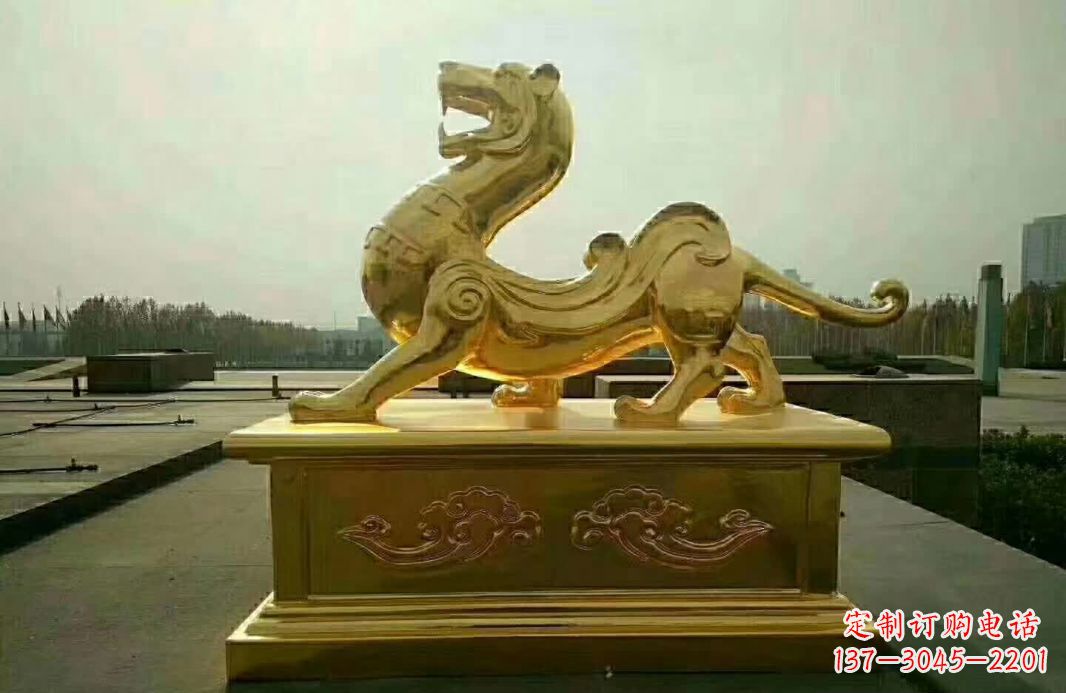 大同虎之精髓——精美铜质虎雕