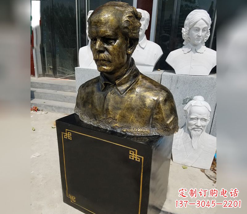 大同白求恩胸像荣耀中国历史精神