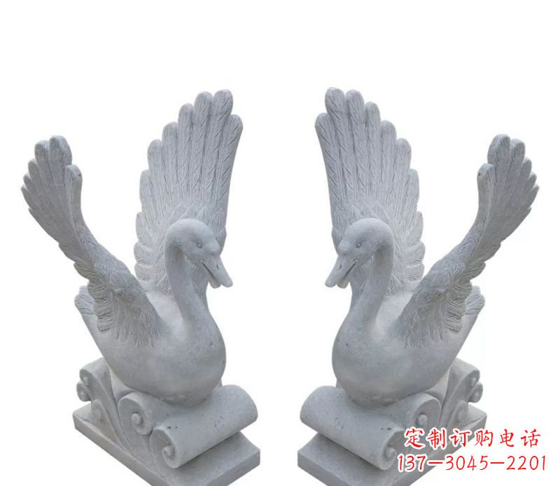 大同天鹅之恋石雕
