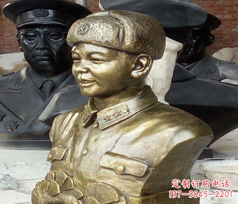 大同半身雷锋铜像