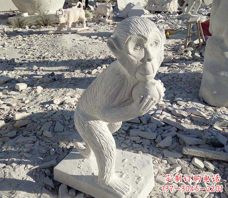 大同“猴子石雕”——精致细腻的石头精雕
