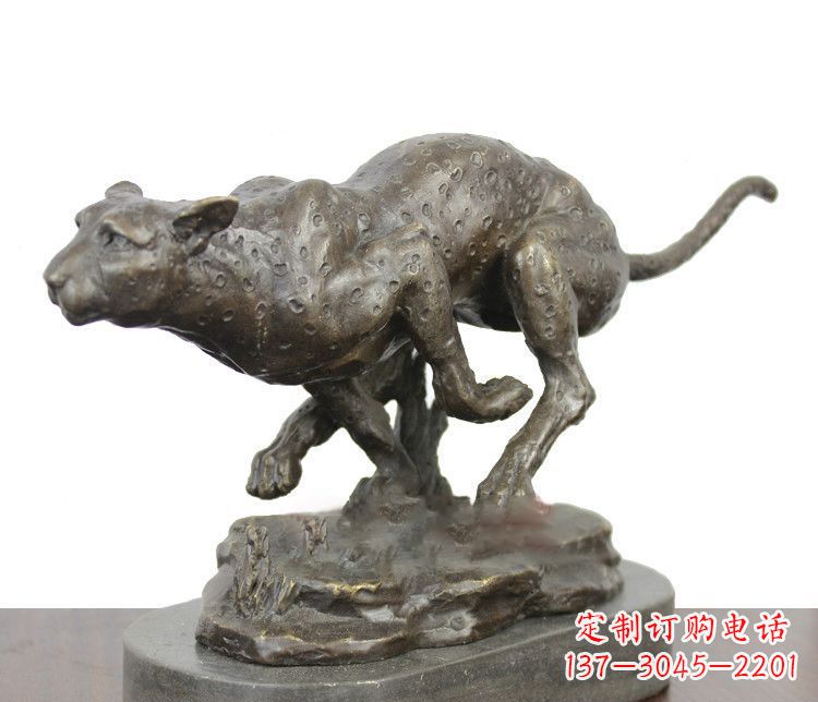 大同豹之美——铜雕艺术