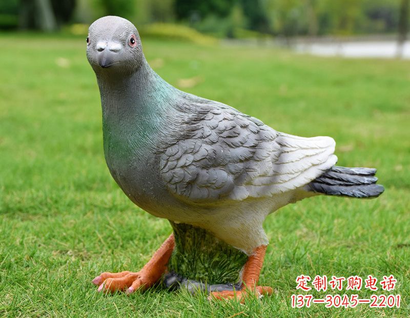 大同北戴河鸽子雕塑