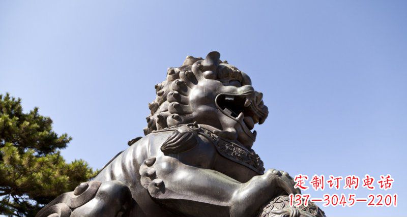 大同北方铜狮子铜雕