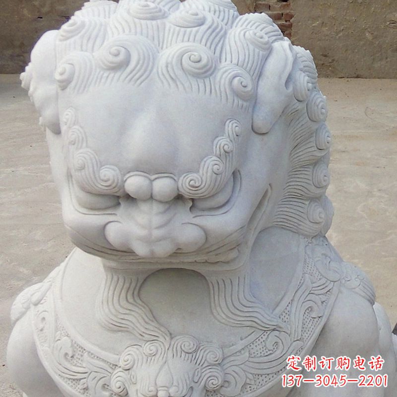 大同北京狮子石雕