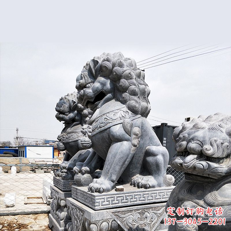 大同北京铸铜狮子雕塑