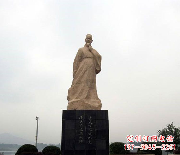 大同北宋政治家范仲淹石雕