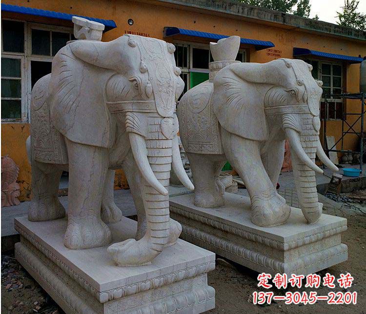 大同新“大象招财石雕”