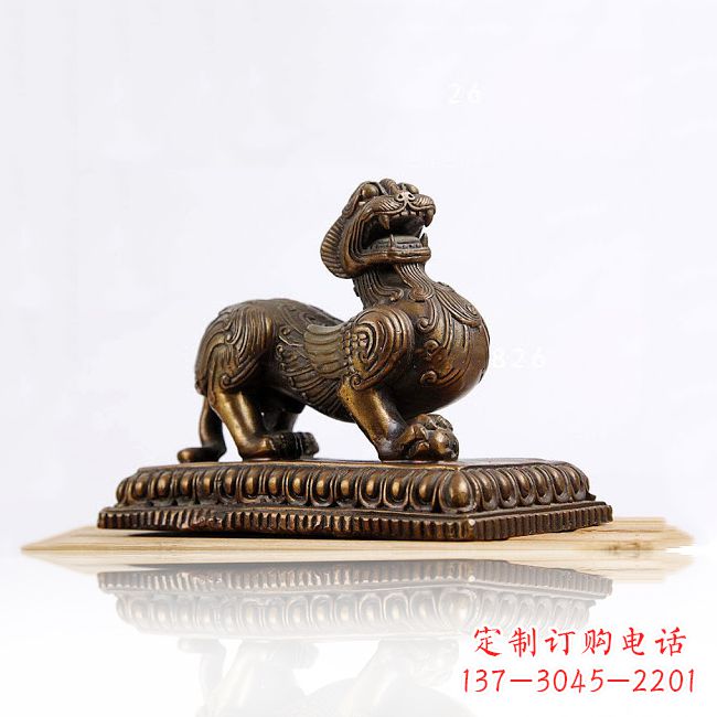 大同狴犴雕塑摆件