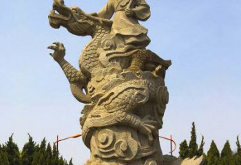 大同“五帝”之颛顼砂岩石雕像-公园景区古代历史人物雕塑