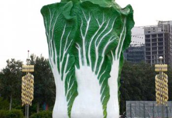 大同白菜雕塑-公园园林仿真植物景观