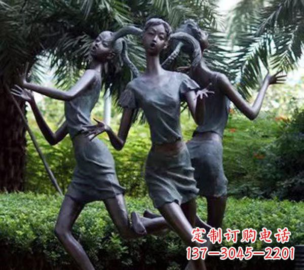 大同花篮铜雕