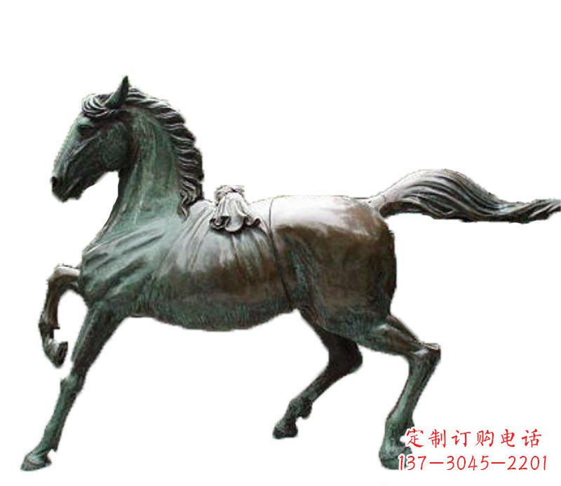 大同精致精美的动物铜雕摆件