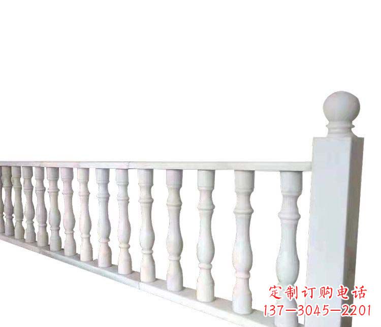 大同别墅汉白玉栏杆景观石雕