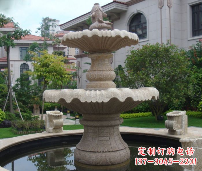 大同别墅景观欧式喷泉石雕 (3)