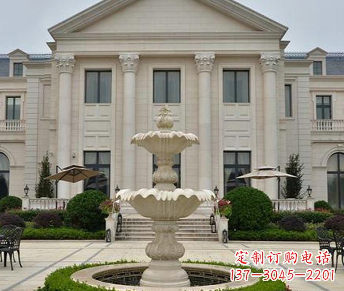 大同别墅景观欧式喷泉石雕_2 (2)