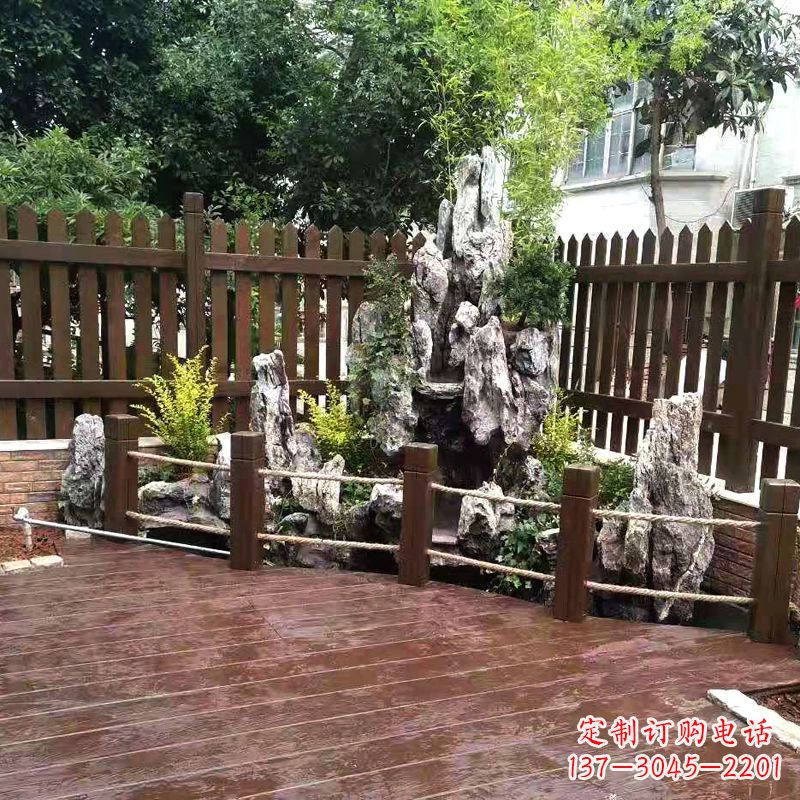 大同别墅庭院假山