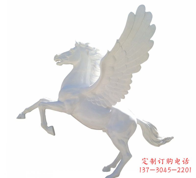 大同新款玻璃钢飞马摆件