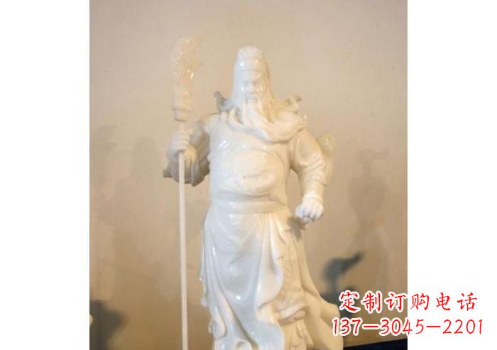 大同关公雕塑玻璃钢制作的精美杰作