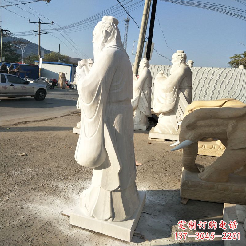 大同孔子——玻璃钢雕塑的象征