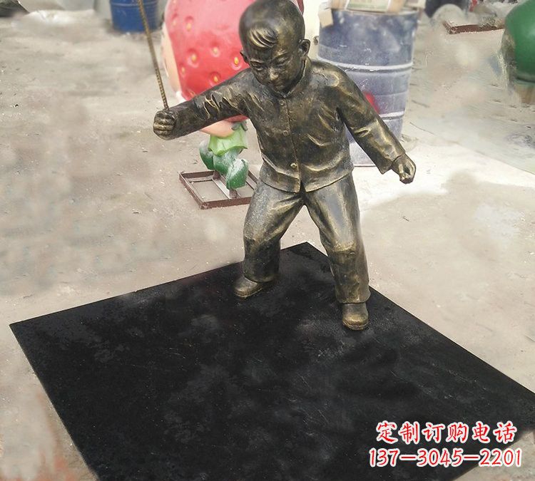 大同玻璃钢陀螺雕塑