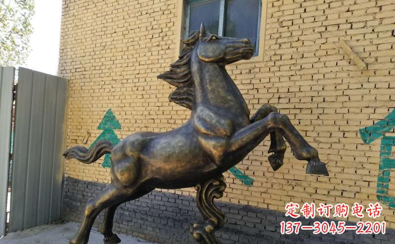 大同马雕塑玻璃钢仿铜创作的艺术