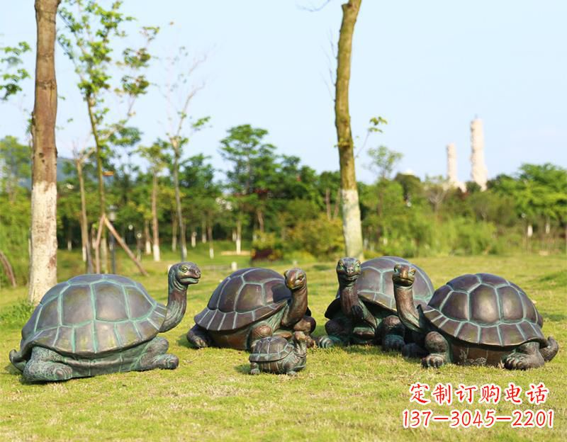 大同玻璃钢乌龟雕塑——融合古典和现代的精美杰作