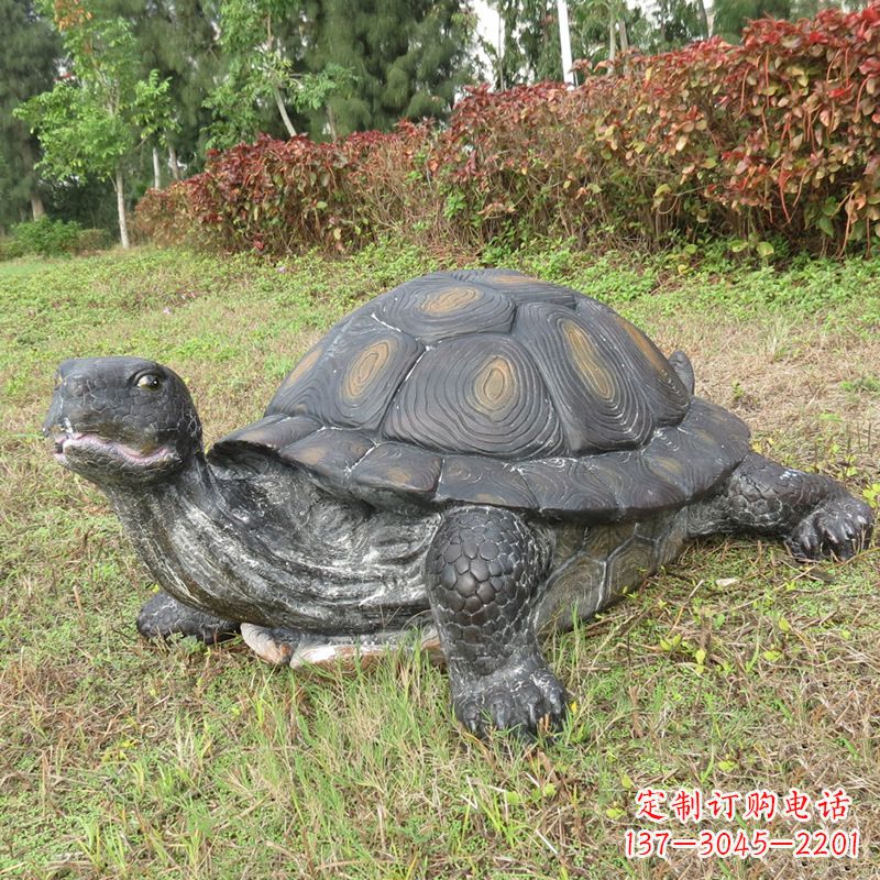大同玻璃钢乌龟雕塑传承古老文化