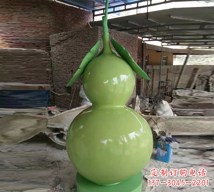 大同玻璃钢葫芦雕塑——艺术中的精美之作