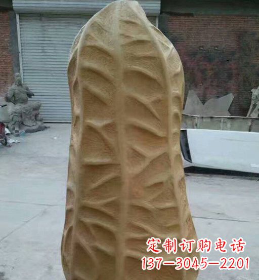 大同玻璃钢仿真花生雕塑