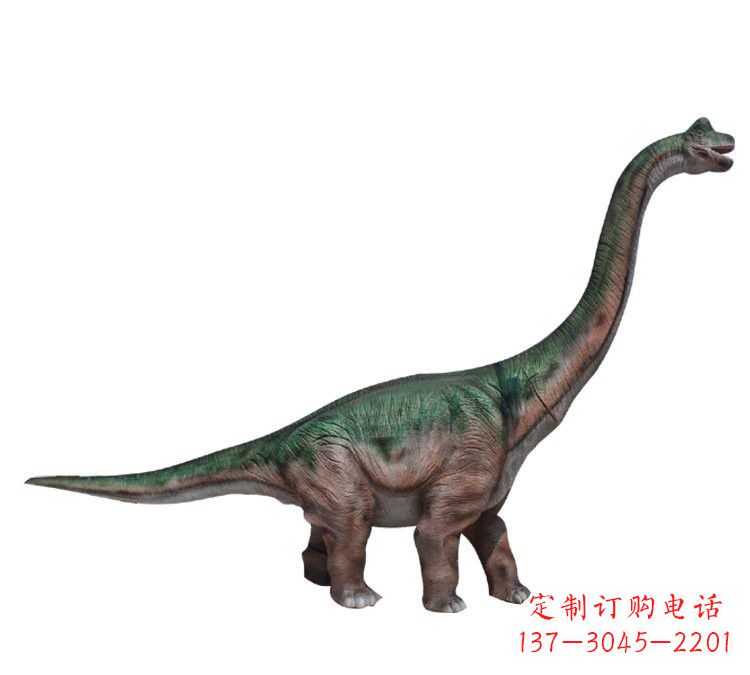 大同玻璃钢仿真恐龙腕龙雕塑