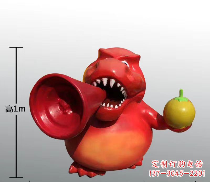 大同玻璃钢卡通仿真动物雕塑