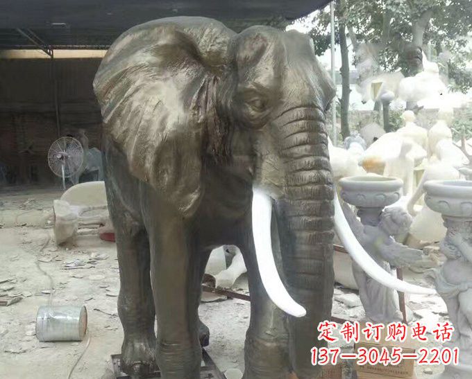 大同玻璃钢大象雕塑——一座非凡的雕塑