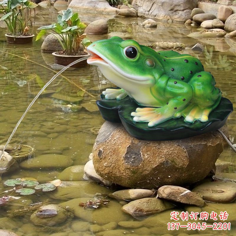 大同玻璃钢青蛙雕塑——艺术与自然的完美结合