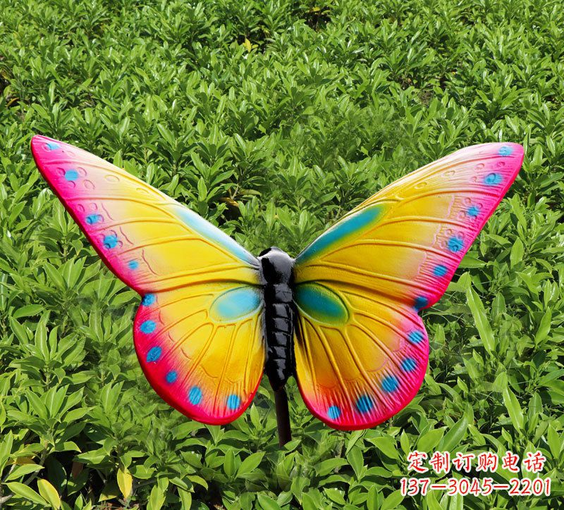 大同玻璃钢树脂仿真蝴蝶雕塑