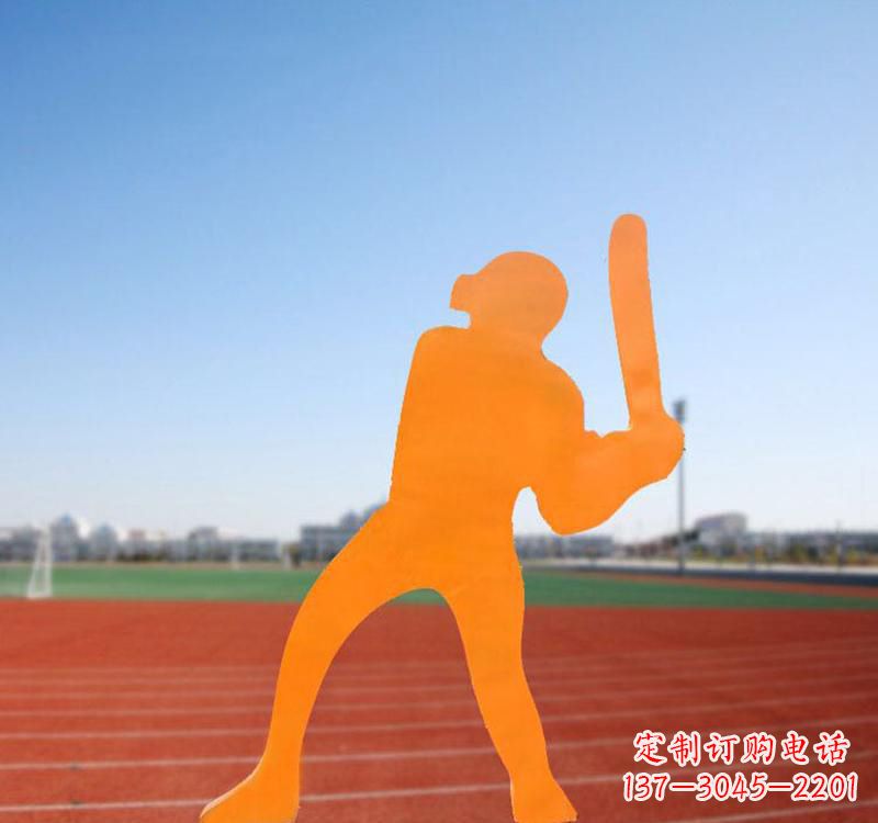 大同棒球运动人物雕塑传承棒球精神
