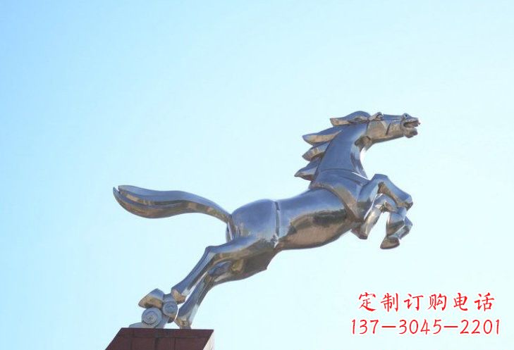 大同不锈钢奔马雕塑