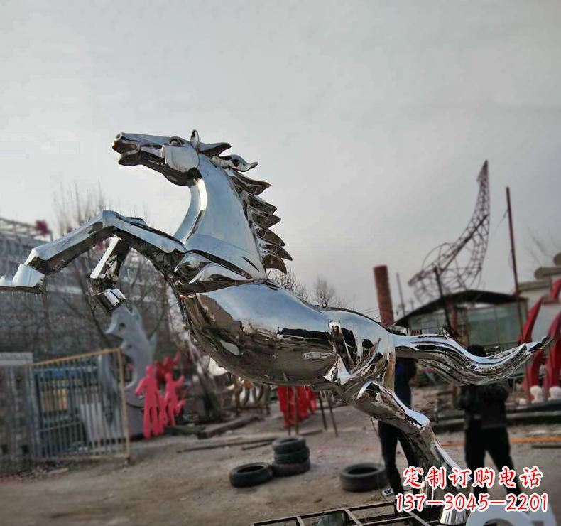 大同不锈钢奔跑马雕塑