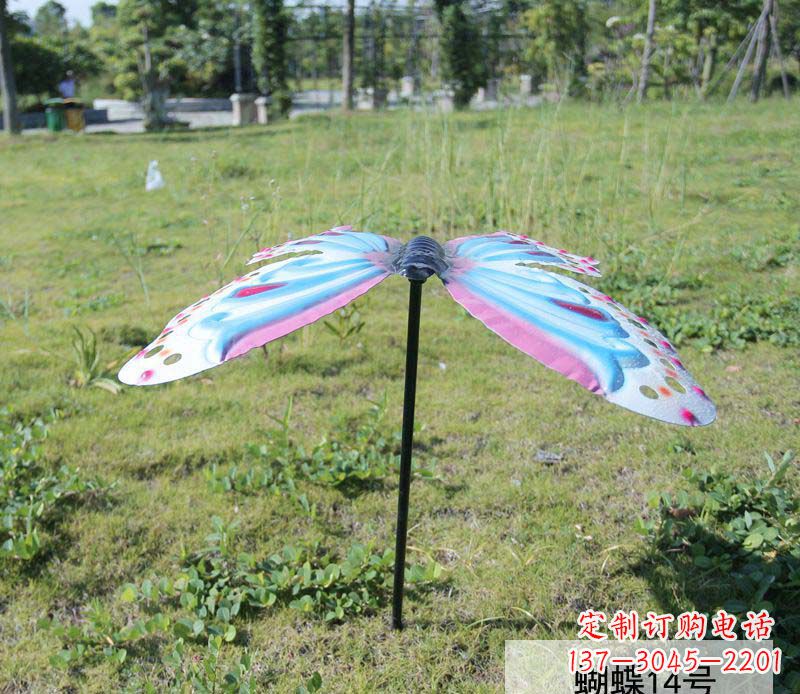 大同不锈钢彩色蝴蝶雕塑艺术之美