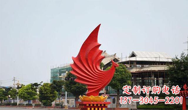 大同不锈钢城市凤凰摆件