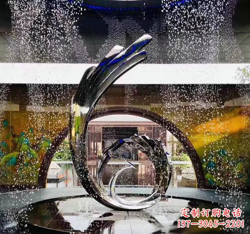 大同不锈钢城市景观喷泉雕塑
