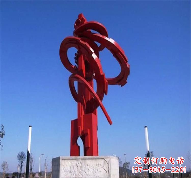 大同不锈钢齿轮雕塑2