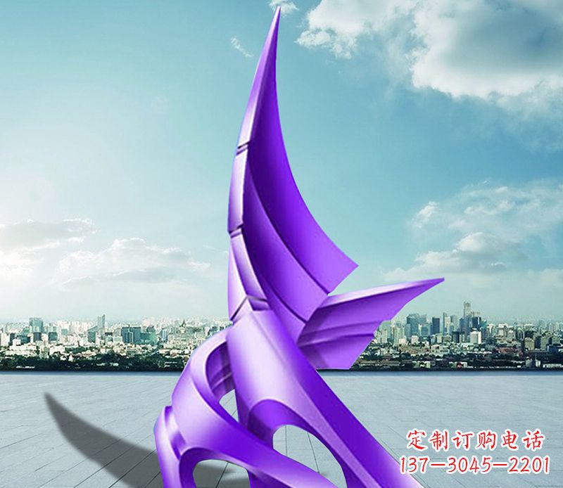大同不锈钢船帆雕塑静谧的海洋美景