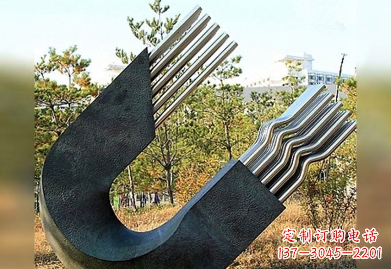 大同不锈钢磁铁雕塑绚丽多彩的艺术珍品